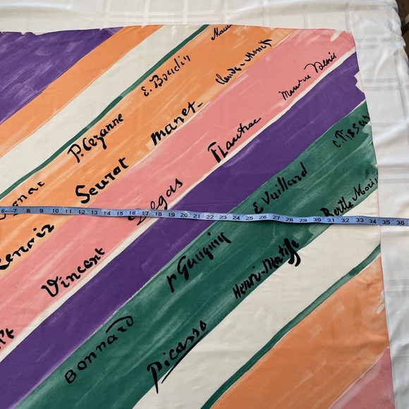 Metropolitan Museum of Art silk scarf - Picture 11 of 14